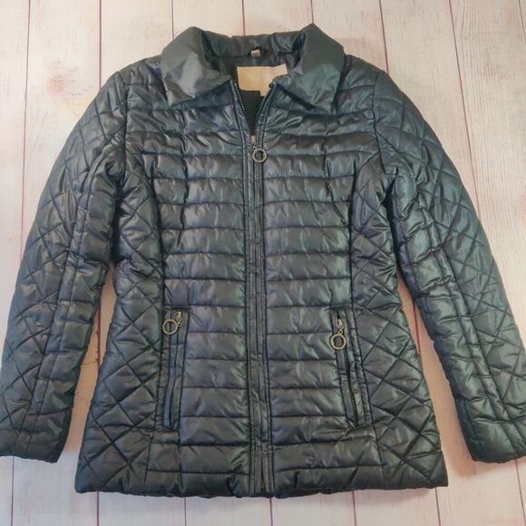 Niko Milano quilted puffer jacket sz M - Picture 4 of 7